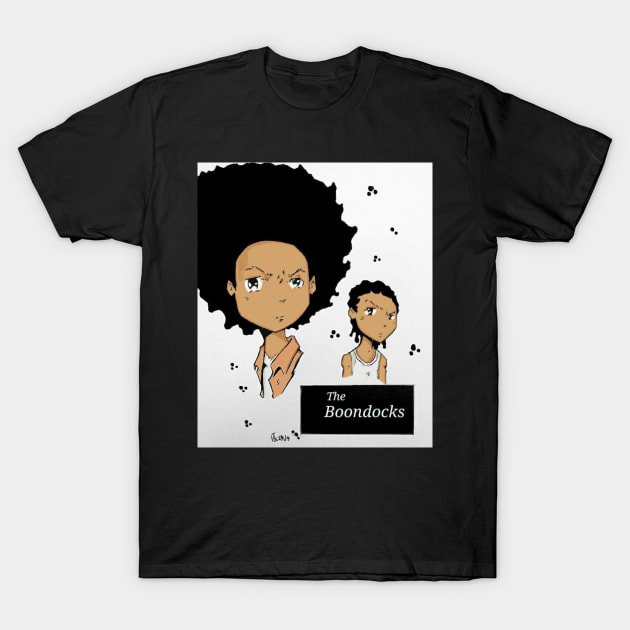 The Boondocks T-Shirt by Tazartist